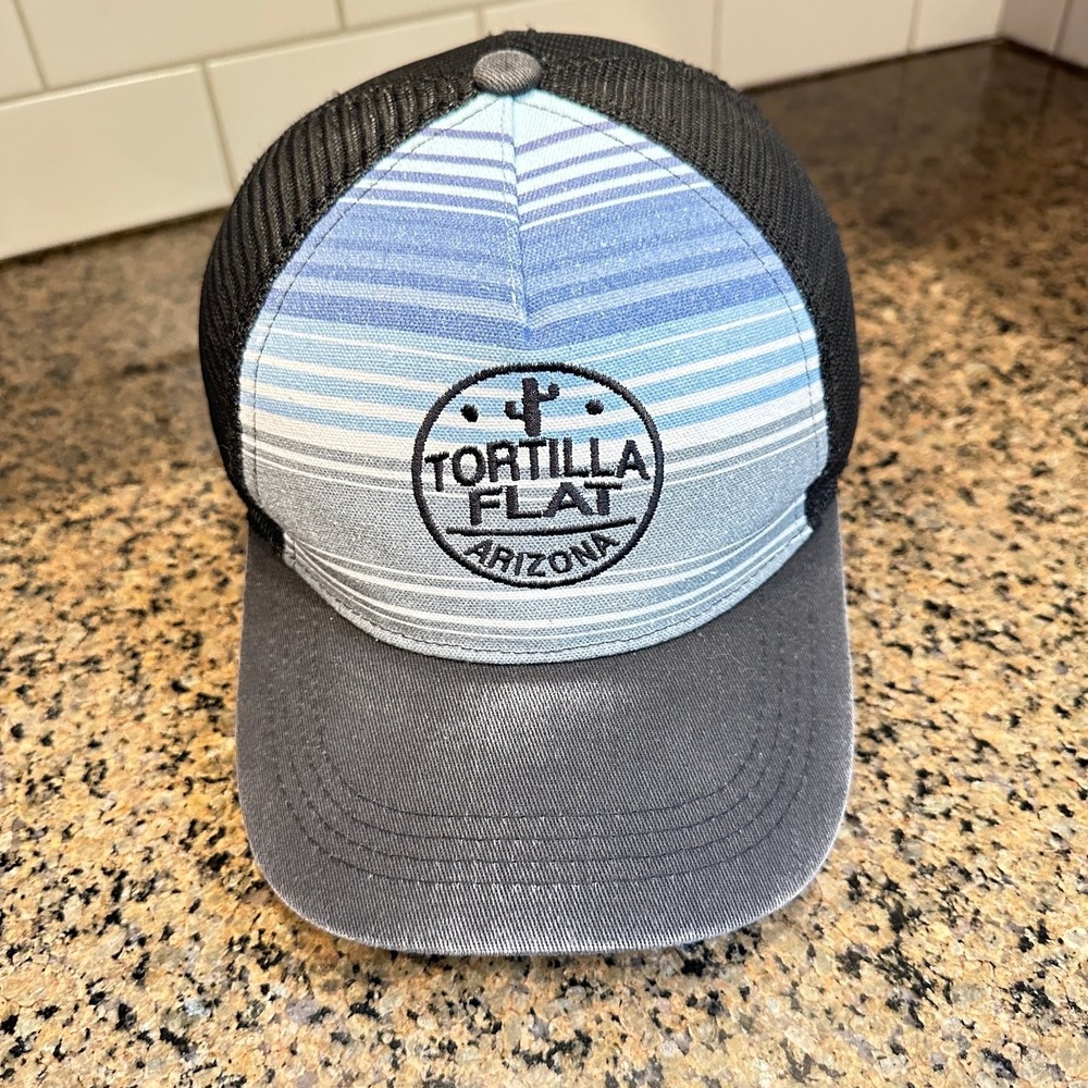 Tortilla Flat Arizona Trucker Hat LSI Men's Adjustable Snapback Blue Grey Black